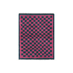 Vintage Türk Damalı Tulu Halı 144 x 190 cm