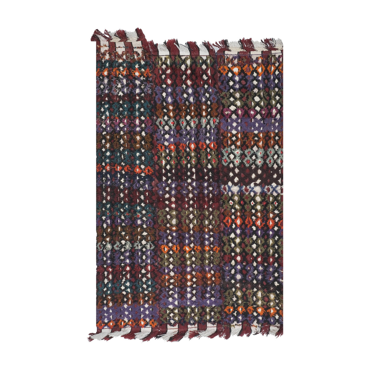 Vintage Türk Tulu Halı 162 x 228 cm