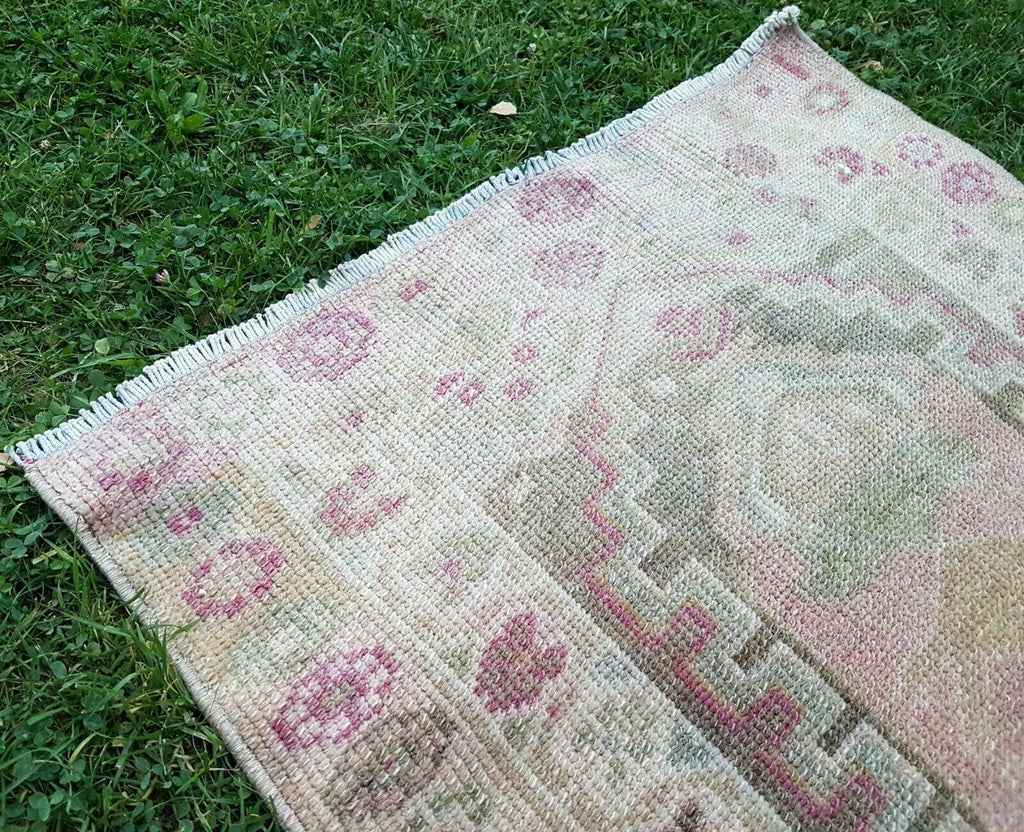 Vintage Kürt Halı Yolluk 85 x 397 cm
