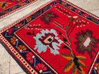 Vintage Türk Yastık Halı 2'li Set 73 x 79 cm