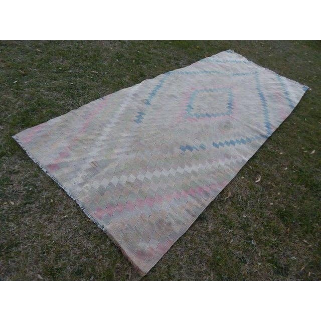 Vintage Kilim Yolluk 125 x 300 cm