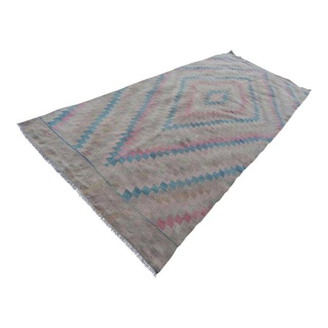 Vintage Kilim Yolluk 144 x 337 cm