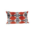 İpek Ikat Kadife Kırlent Kılıfı 40 x 66 cm