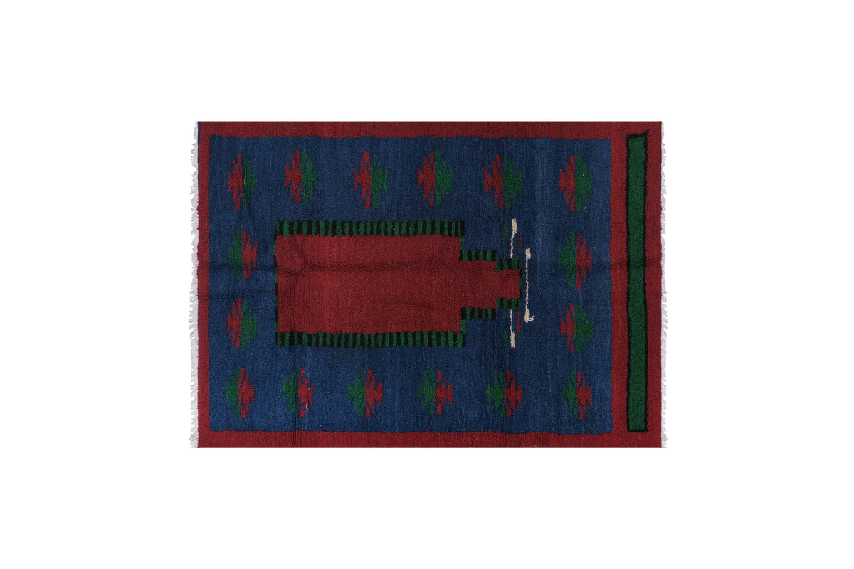 Vintage Türk Tulu Halı 114 x 163 cm