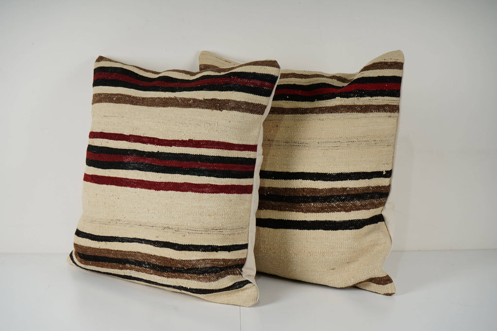 Kilim Kırlent Kılıfı 2'li Set 60 x 60 cm