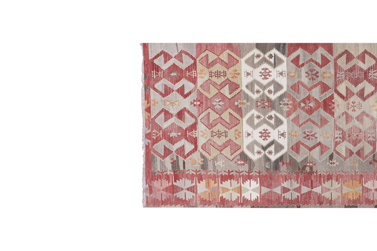 Vintage Kilim Yolluk 142 x 410 cm
