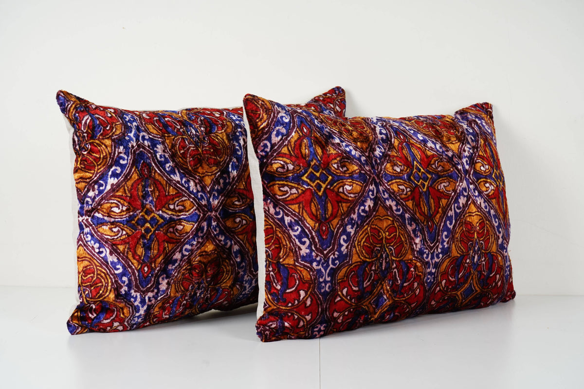 Kilim Kırlent Kılıfı 2'li Set 40 x 60 cm
