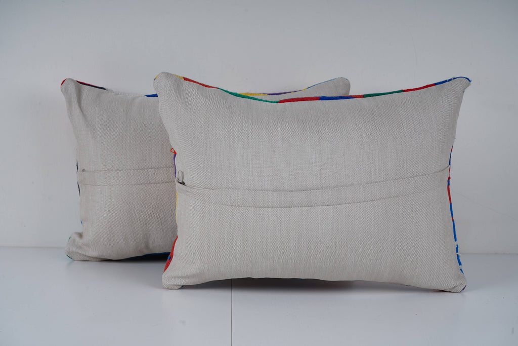 Kilim Kırlent Kılıfı 2'li Set 35 x 50 cm