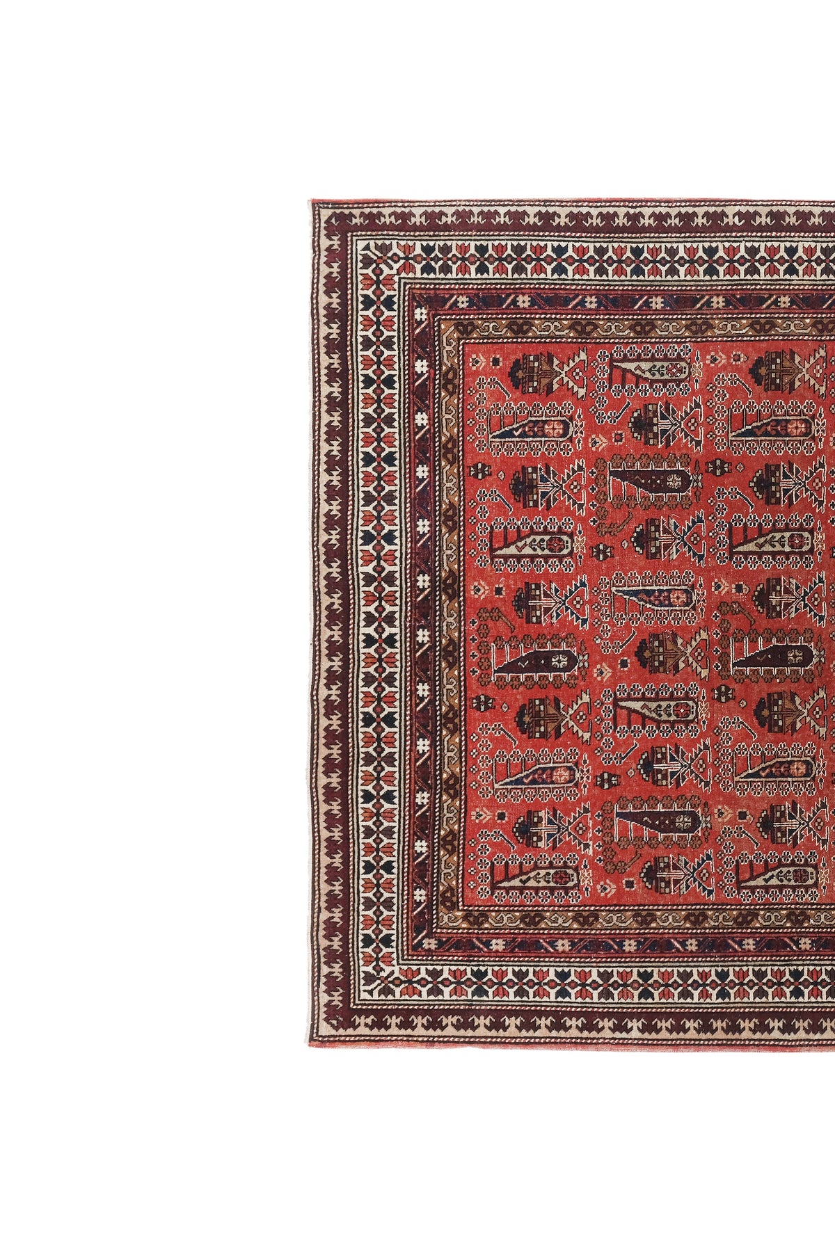 Vintage Kafkas Halı 140 x 206 cm