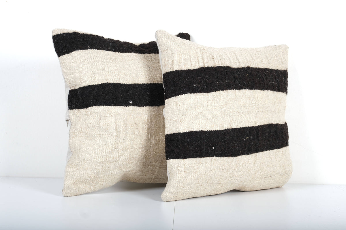 Kilim Kırlent Kılıfı 2'li Set 40 x 40 cm