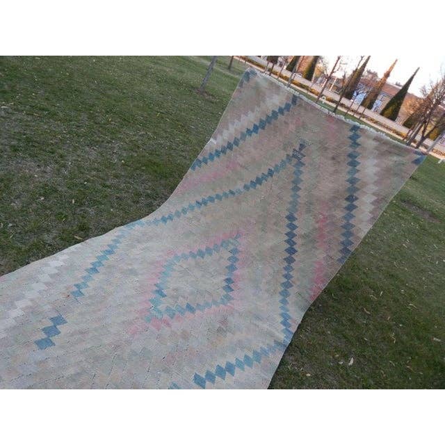 Vintage Kilim Yolluk 125 x 300 cm
