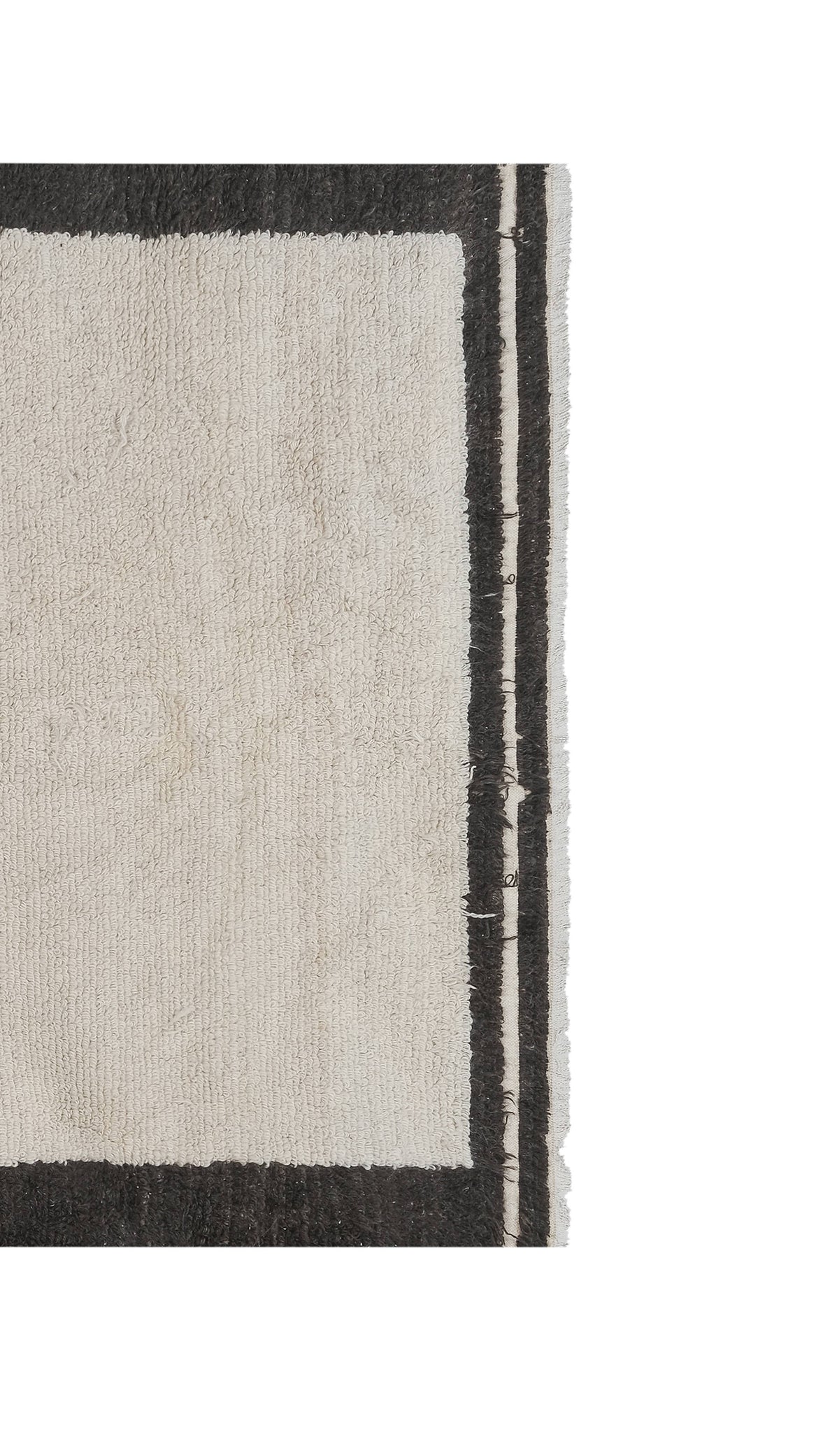 Vintage Türk Damalı Tulu Halı 142 x 213 cm