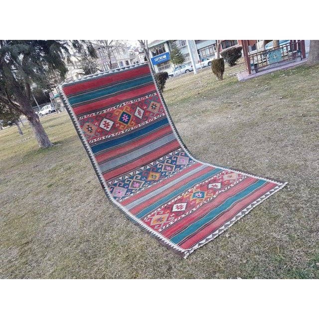 Vintage Kafkas Kilim Yolluk 154 x 347 cm
