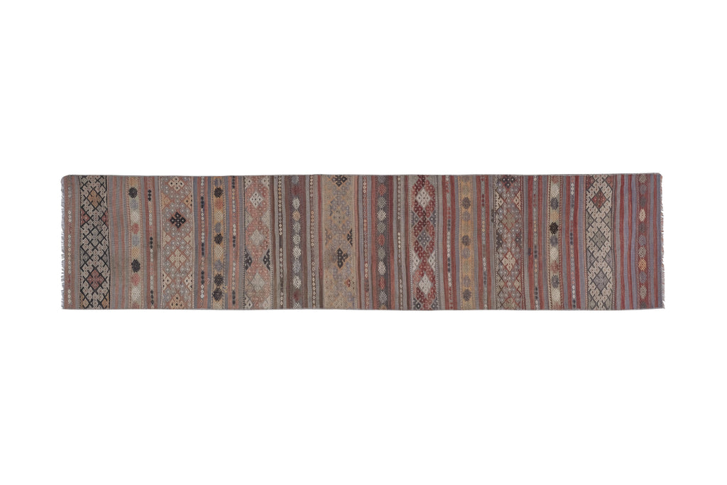 Vintage Kilim Yolluk 76 x 326 cm