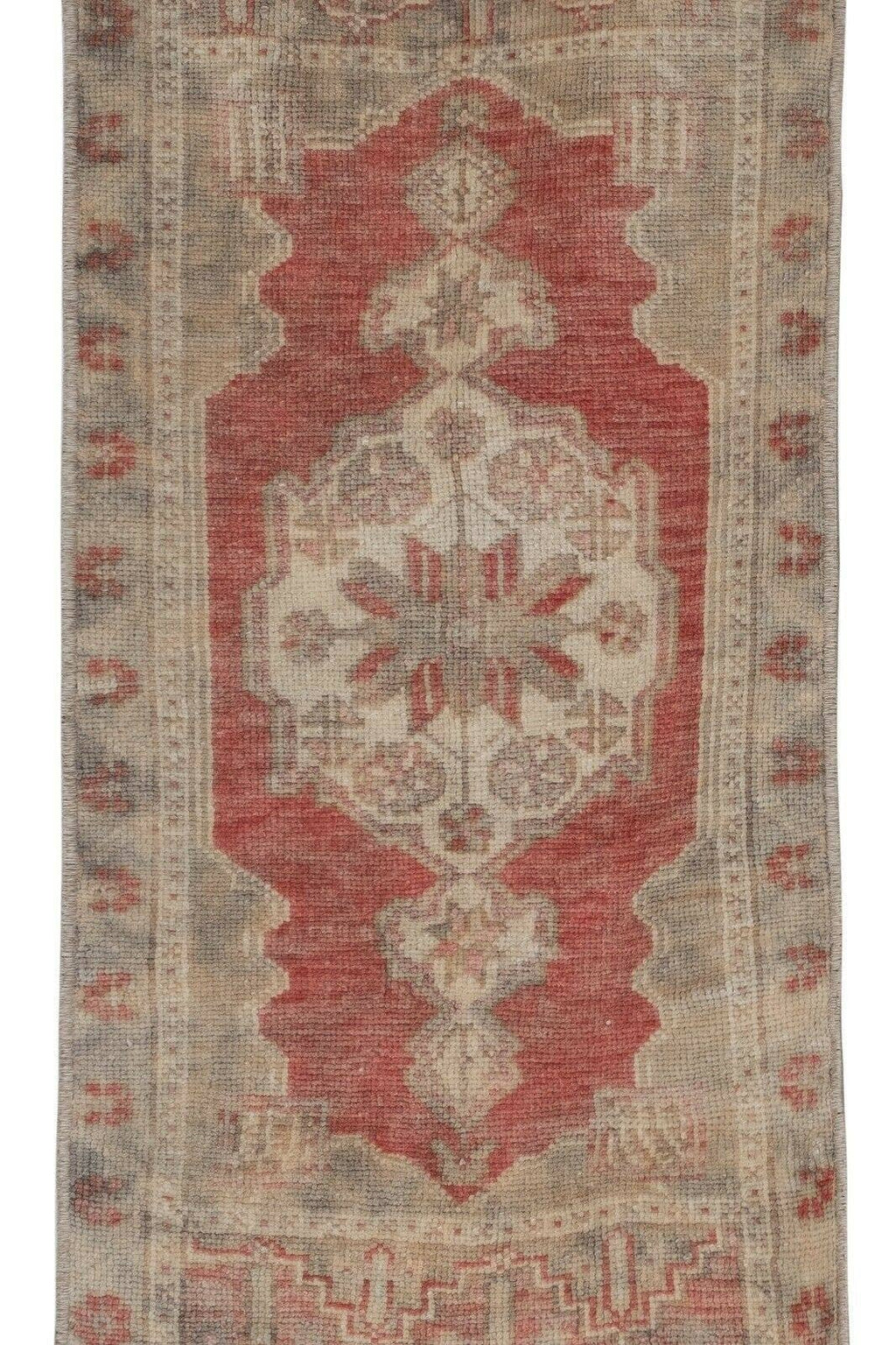 Vintage Türk Yastık Halı 2'li Set 43 x 89 cm