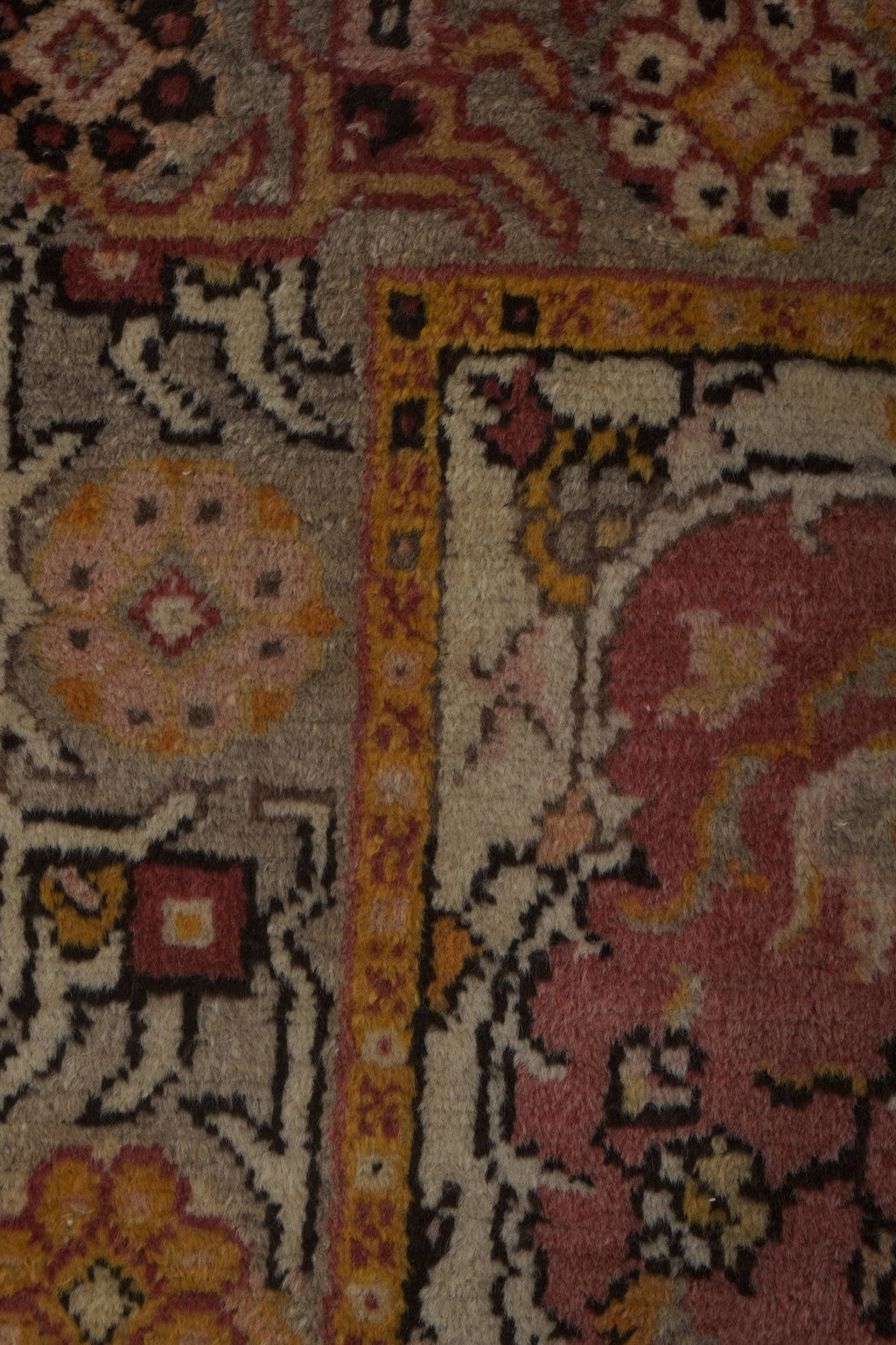 Vintage Uşak Halı 105 x 240 cm