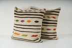 Kilim Kırlent Kılıfı 2'li Set 60 x 60 cm