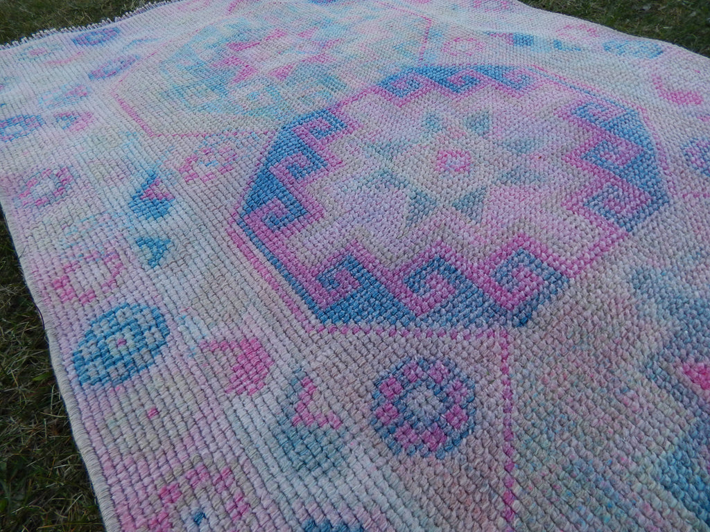 Vintage Herki Halı Yolluk 80 x 363 cm