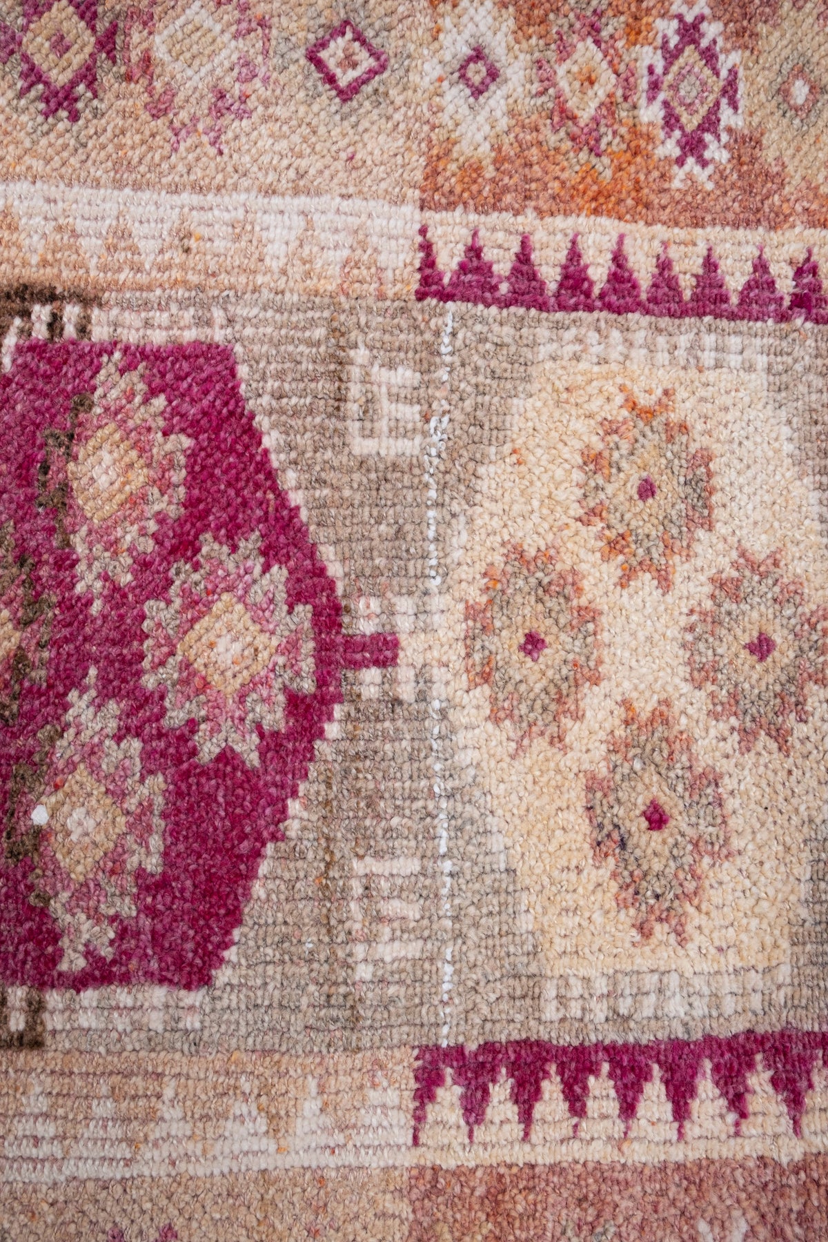 Vintage Kürt Halı Yolluk 81 x 316 cm