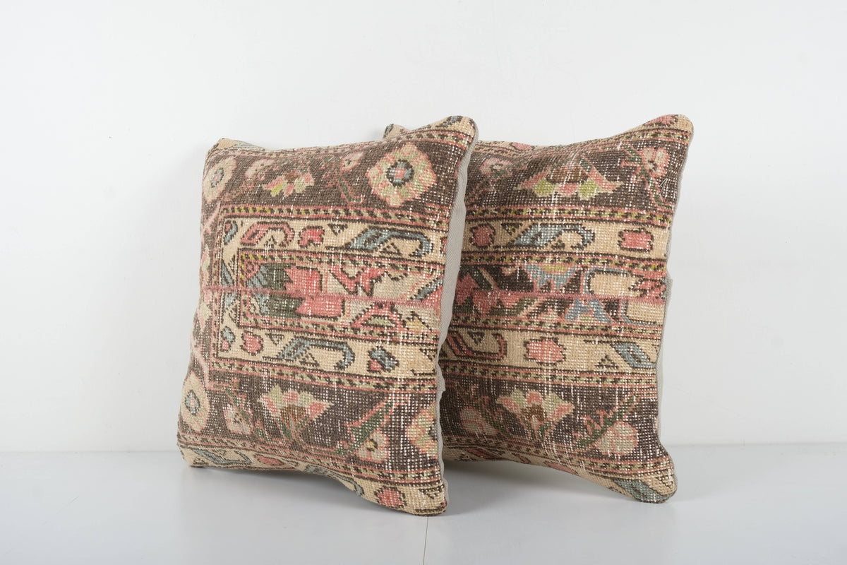 Halı Kırlent Kılıfı 2'li Set 50 x 50 cm