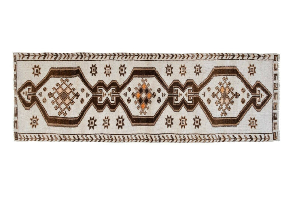 Vintage Herki Halı Yolluk 117 x 368 cm