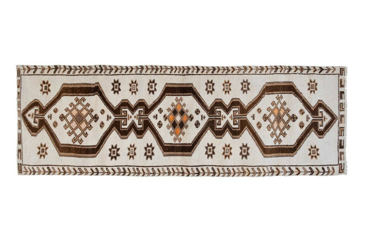 Vintage Herki Halı Yolluk 117 x 368 cm