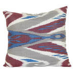 İpek Ikat Kadife Kırlent Kılıfı 33 x 37 cm