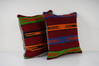 Kilim Kırlent Kılıfı 2'li Set 50 x 50 cm