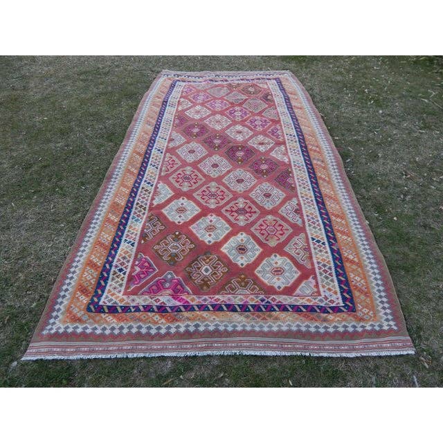 Vintage Anadolu Kilim 154 x 294 cm