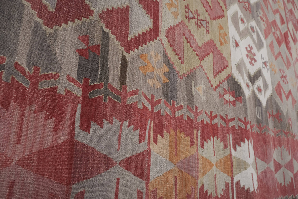 Vintage Kilim Yolluk 142 x 410 cm