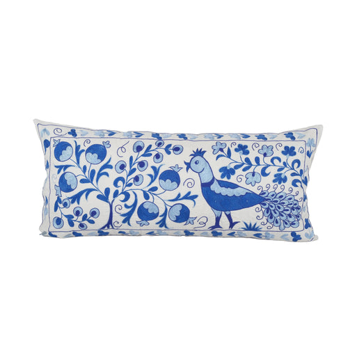 Balık Desenli Suzani Kırlent Kılıfı 45 x 95 cm