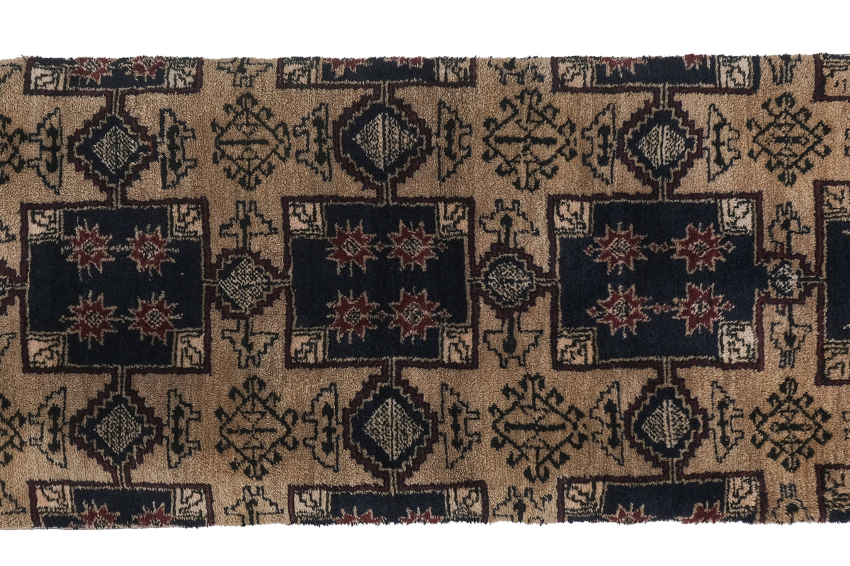 Vintage Türk Tulu Halı 90 x 193 cm