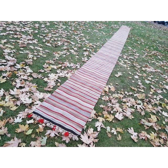 Vintage Türk Halı Yolluk 60 x 930 cm