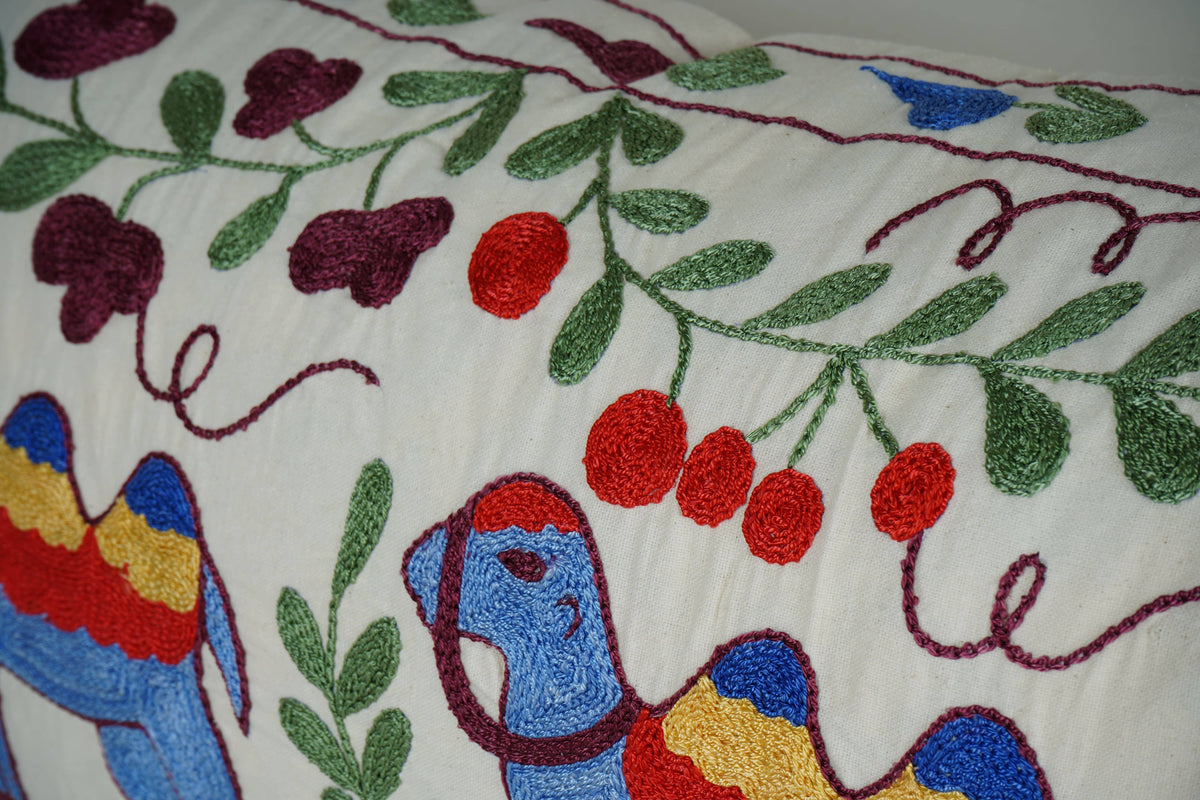Suzani Kırlent Kılıfı 42 x 90 cm