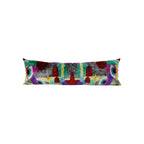 İpek Ikat Kadife Kırlent Kılıfı 40 x 125 cm