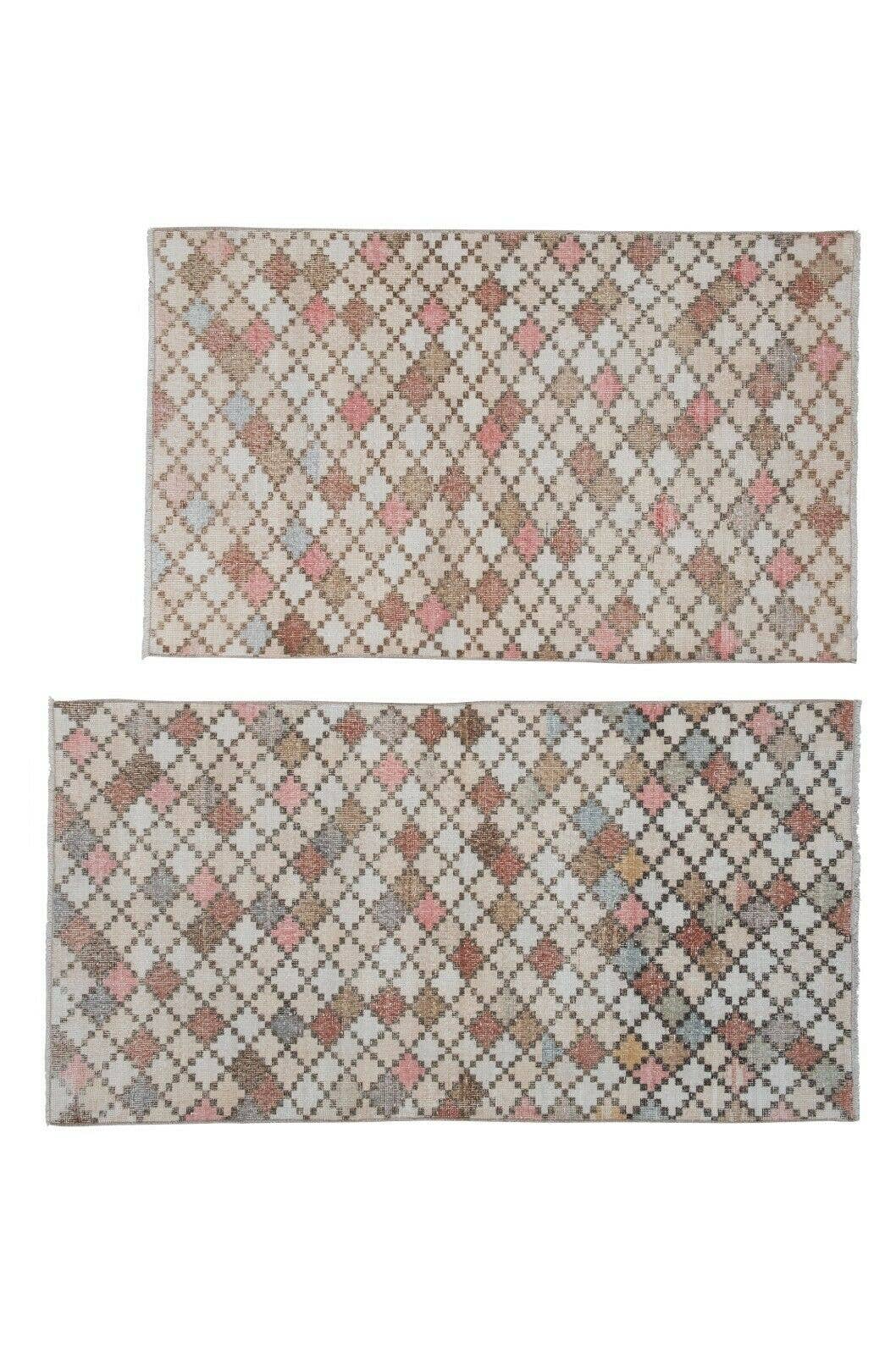 Vintage Türk Halı 2'li Set 118 x 187 cm