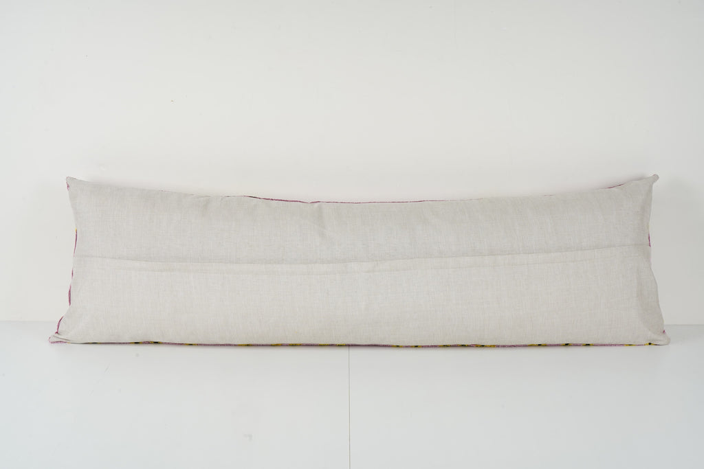 İpek Ikat Kadife Kırlent Kılıfı 40 x 120 cm