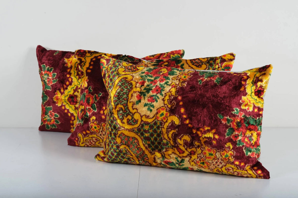 Kilim Kırlent Kılıfı 3'li Set 37 x 63 cm