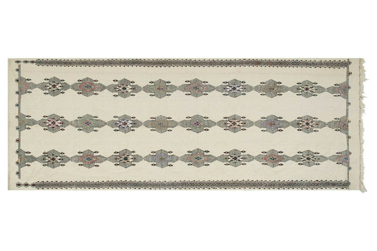 Vintage Türk Cecim Yolluk 145 x 385 cm
