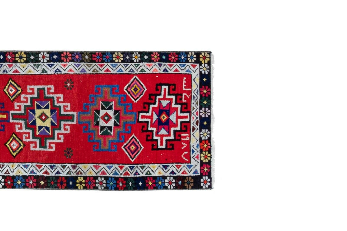Vintage Herki Halı Yolluk 74 x 368 cm