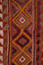 Vintage Türk Damalı Tulu Halı 116 x 162 cm