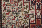 Vintage Türk Sumak Halı 120 x 193 cm