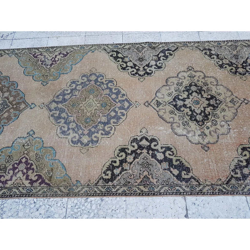 Vintage Uşak Yolluk 113 x 388 cm