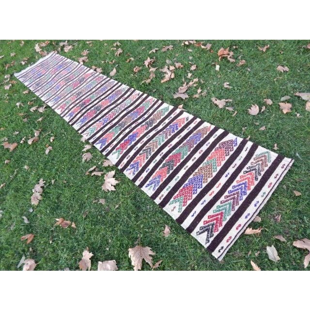 Vintage Türk Halı Yolluk 62 x 332 cm