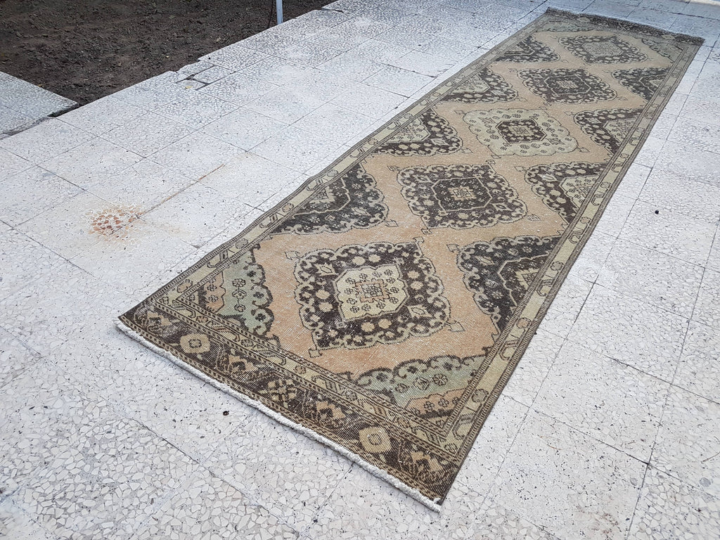 Vintage Uşak Yolluk 106 x 379 cm