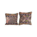 Halı Kırlent Kılıfı 2'li Set 38 x 40 cm