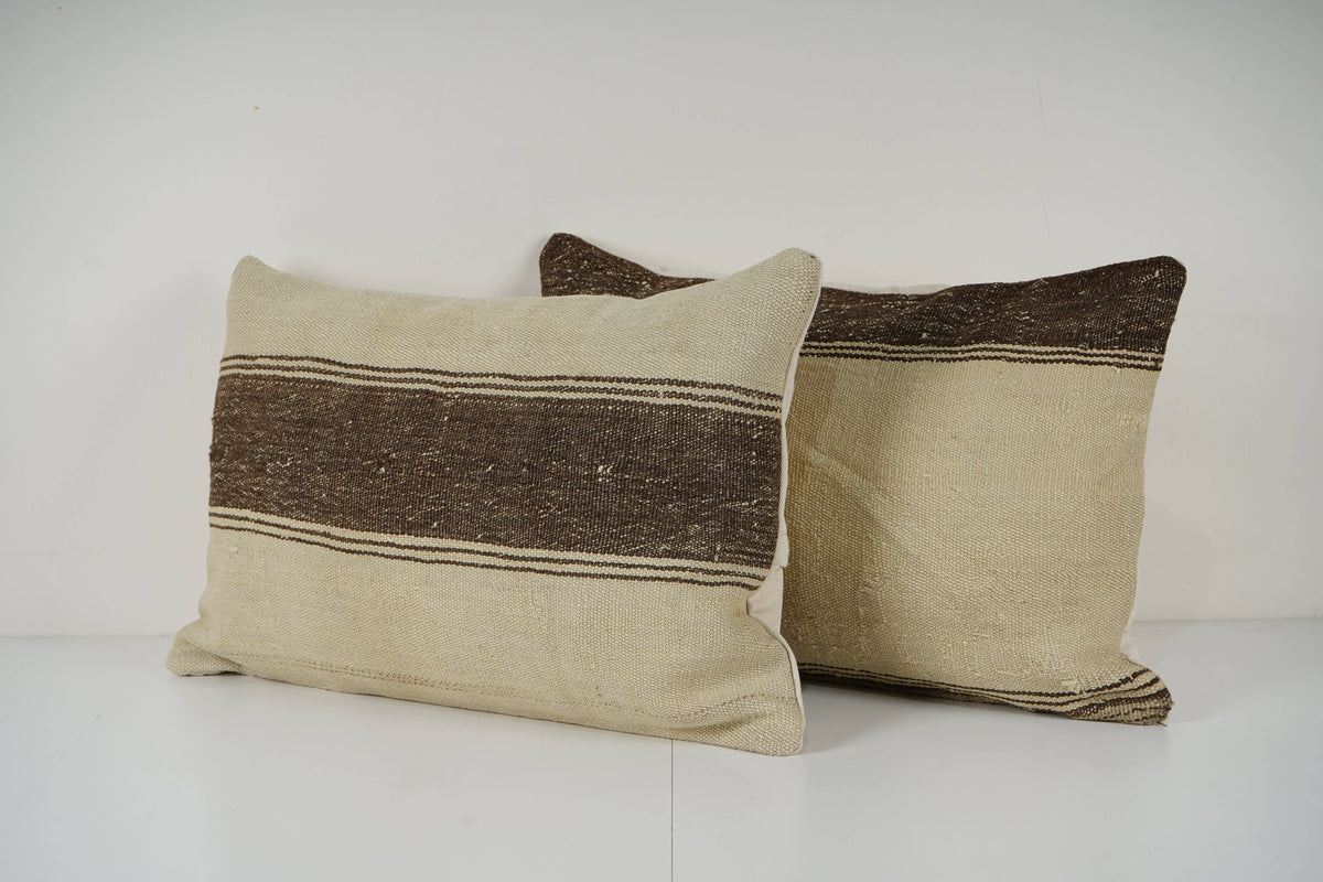 Kilim Kırlent Kılıfı 2'li Set 40 x 60 cm