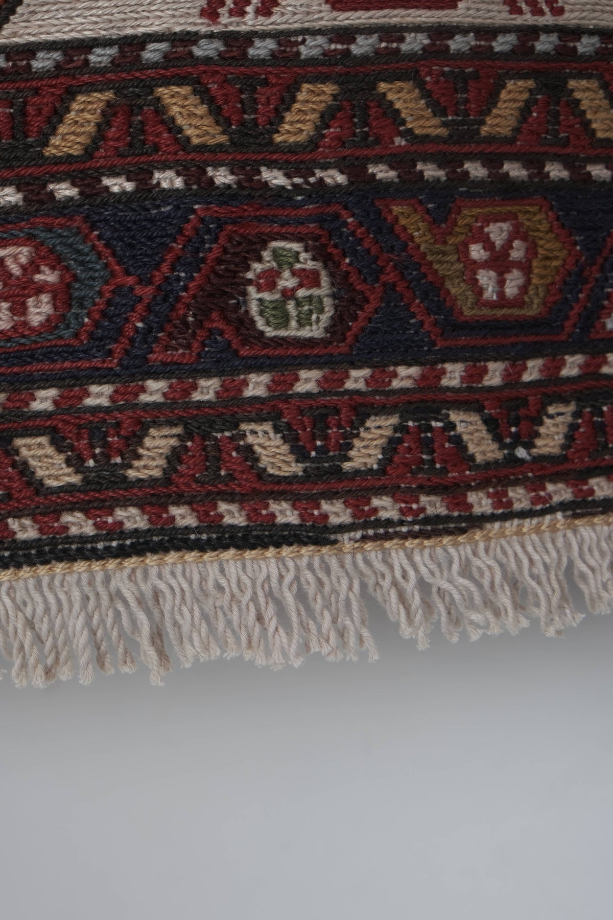 Vintage Türk Sumak Halı 107 x 192 cm