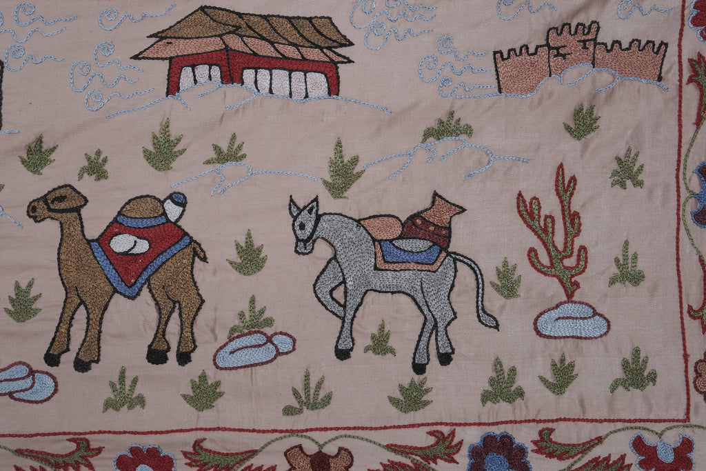 Suzani Duvar Örtüsü 52 x 190 cm