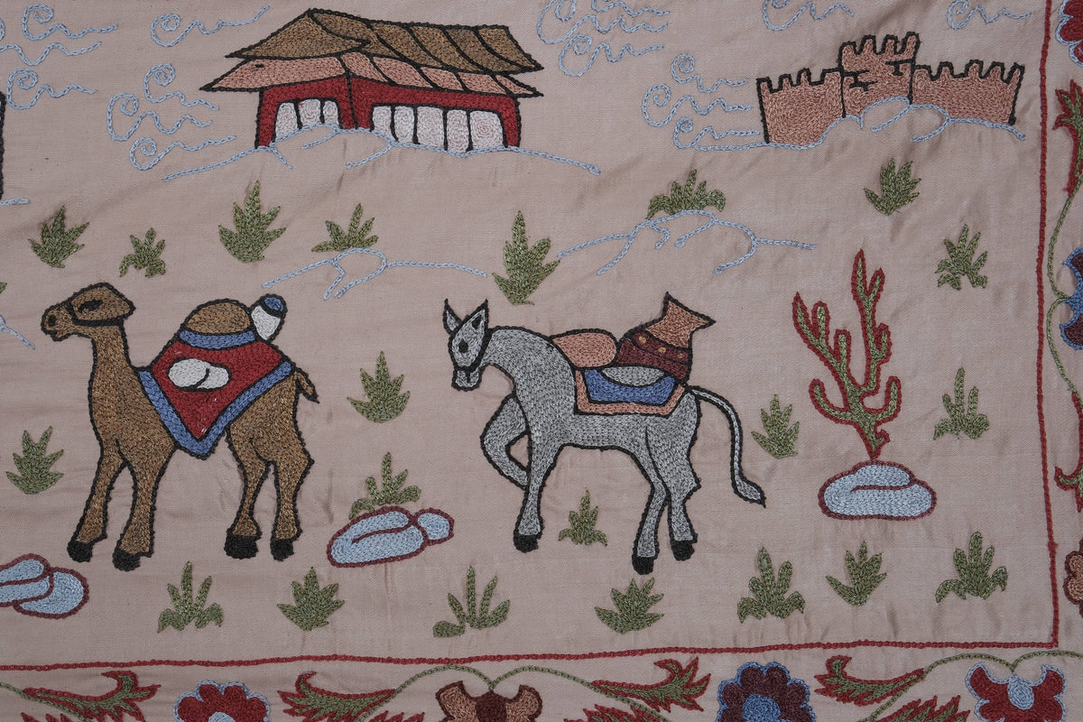 Suzani Duvar Örtüsü 52 x 190 cm